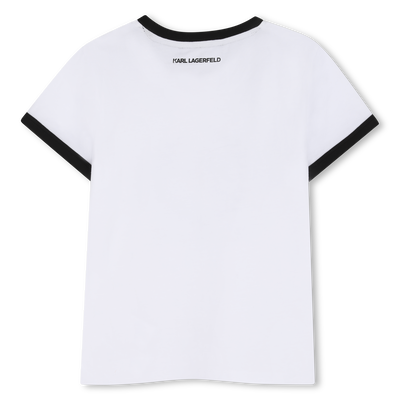 KURZ&Auml;RMELIGES T-SHIRT KARL LAGERFELD KIDS GIRL