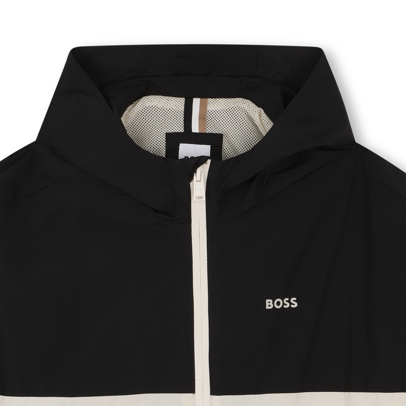 Zweifarbige Windjacke BOSS 
                        BOY
