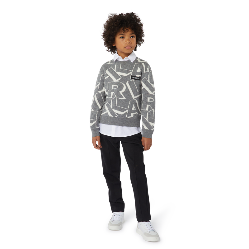 Langarm-Hemd KARL LAGERFELD KIDS 
                        BOY