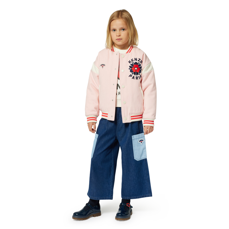 Jeans mit Stretch-Bund KENZO KIDS 
                        GIRL