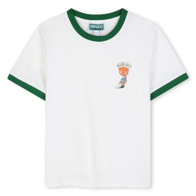 T-Shirt mit kurzen &Auml;rmeln KENZO KIDS BOY