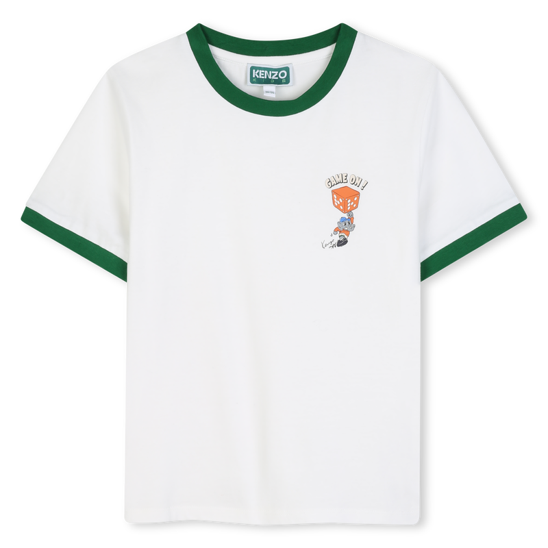 T-Shirt mit kurzen &Auml;rmeln KENZO KIDS 
                        BOY