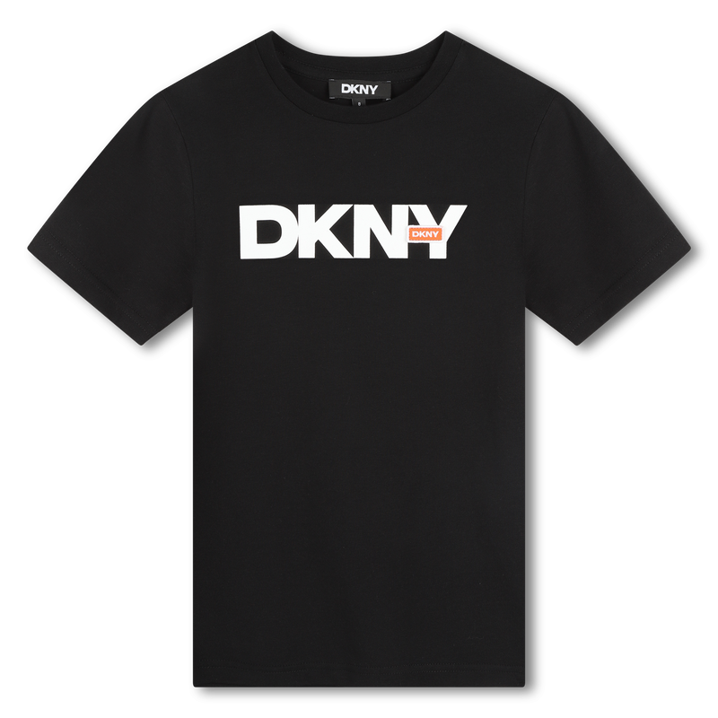Kurzarm-T-Shirt aus Baumwolle DKNY 
                        UNISEX