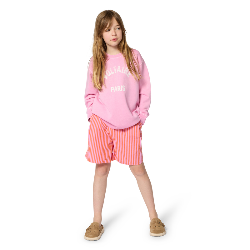 WEIT GESCHNITTENES SWEATSHIRT ZADIG & VOLTAIRE 
                        GIRL