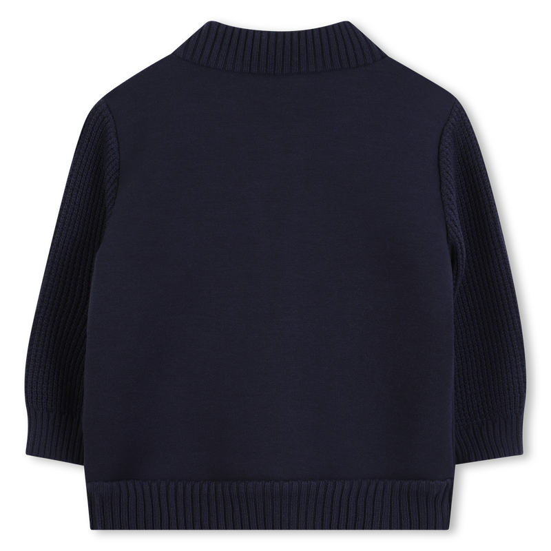 Cardigan mit Reißverschluss und kontrastierenden Ä TIMBERLAND 
                        BOY