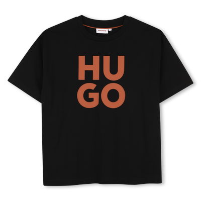 T-Shirt mit kurzen &Auml;rmeln HUGO JUNGE