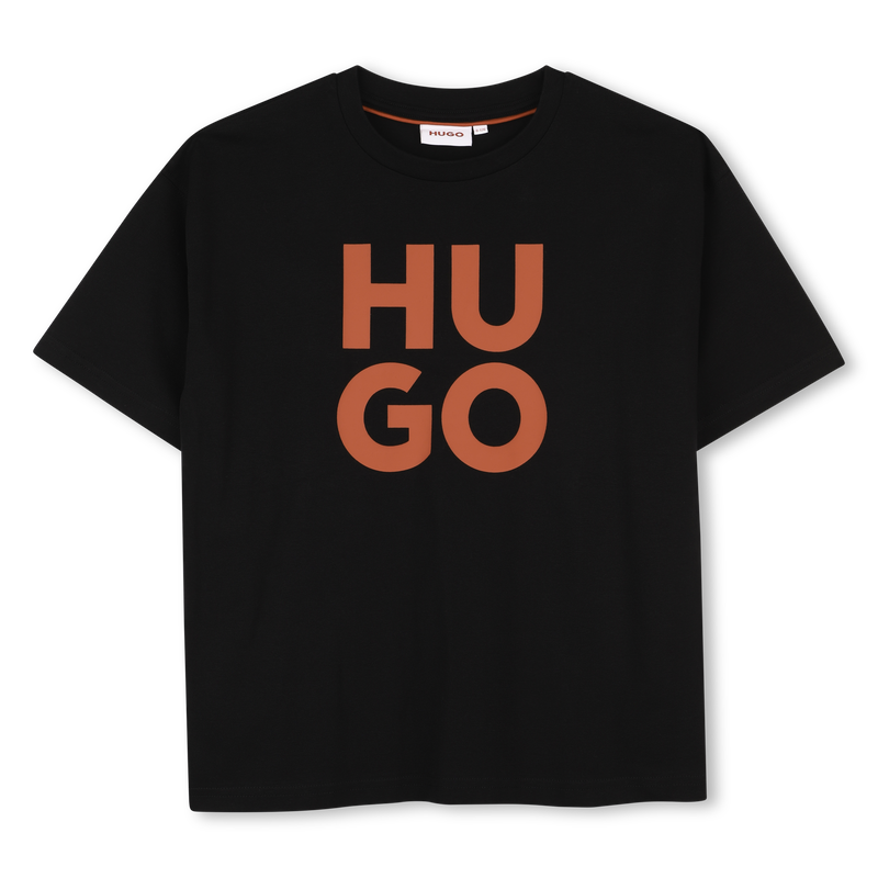T-Shirt mit kurzen &Auml;rmeln HUGO 
                        JUNGE