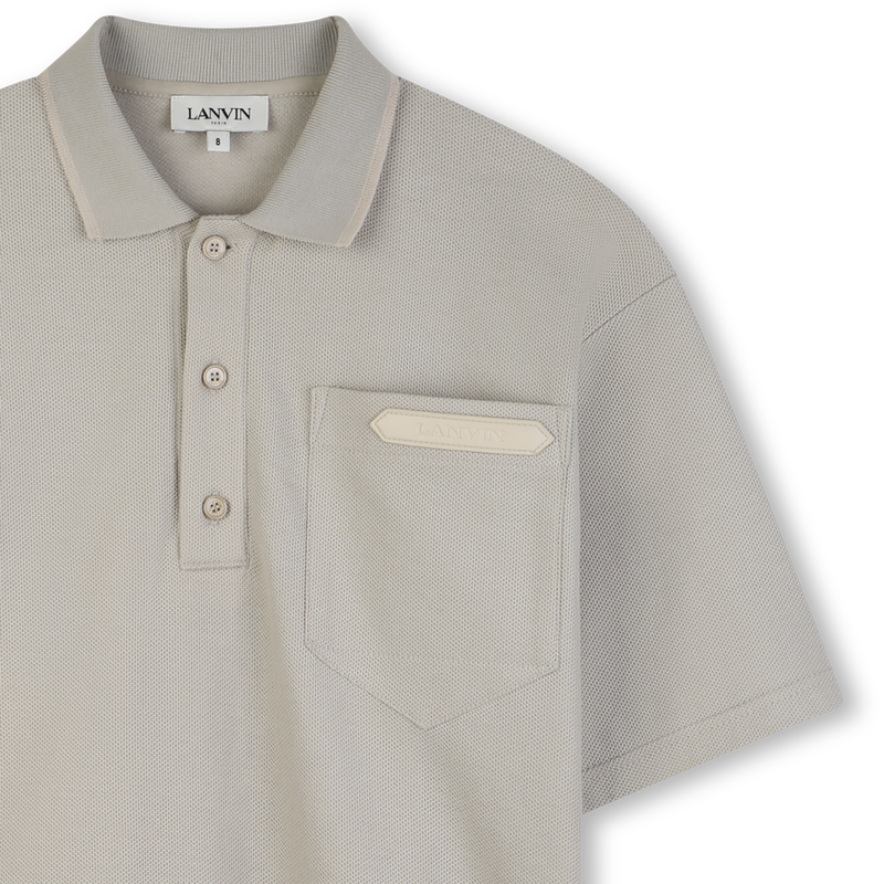 POLOSHIRT MIT STICKEREI LANVIN 
                        BOY